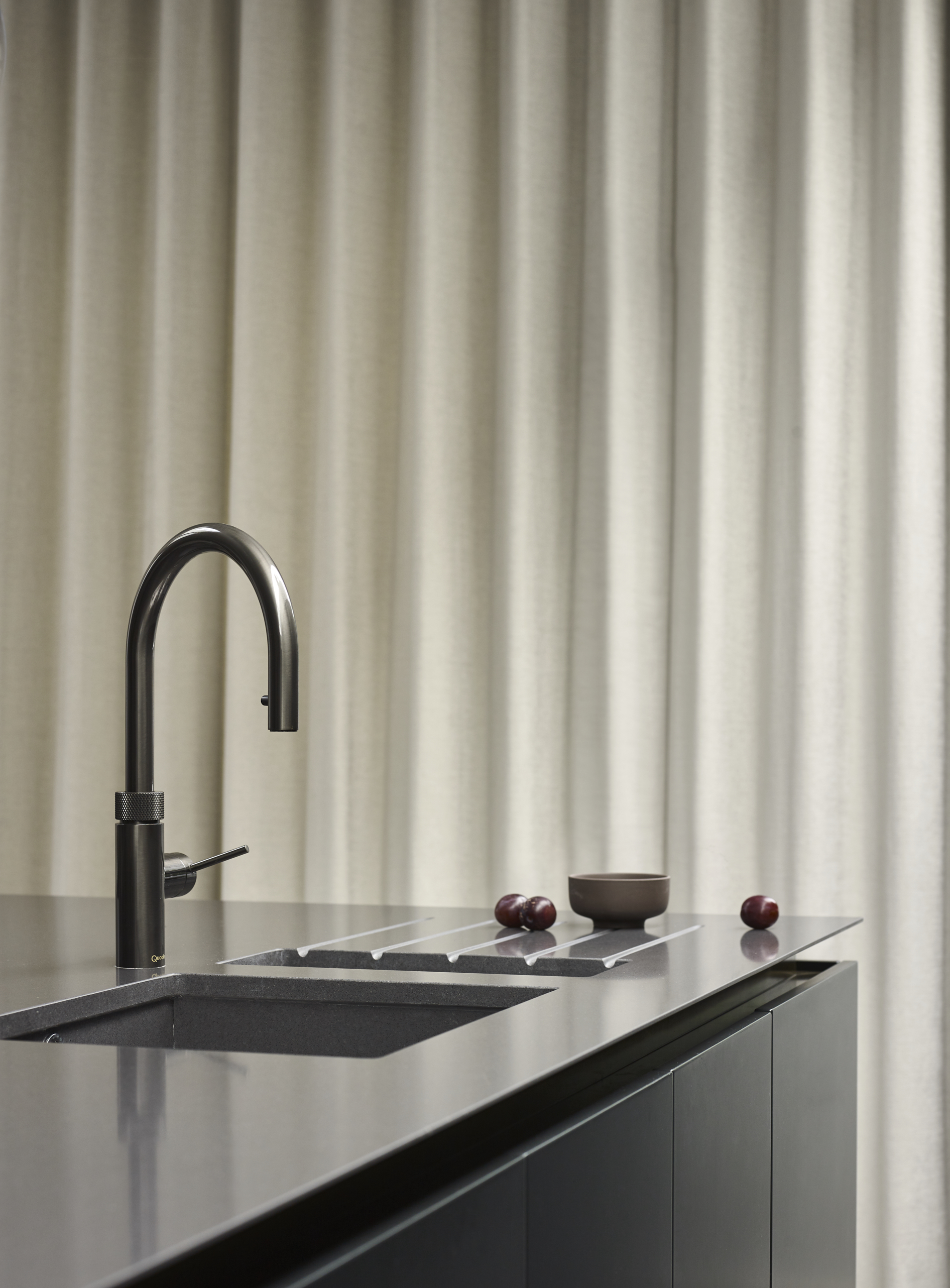 High end kitchen detail from Roundhouse London showrooms