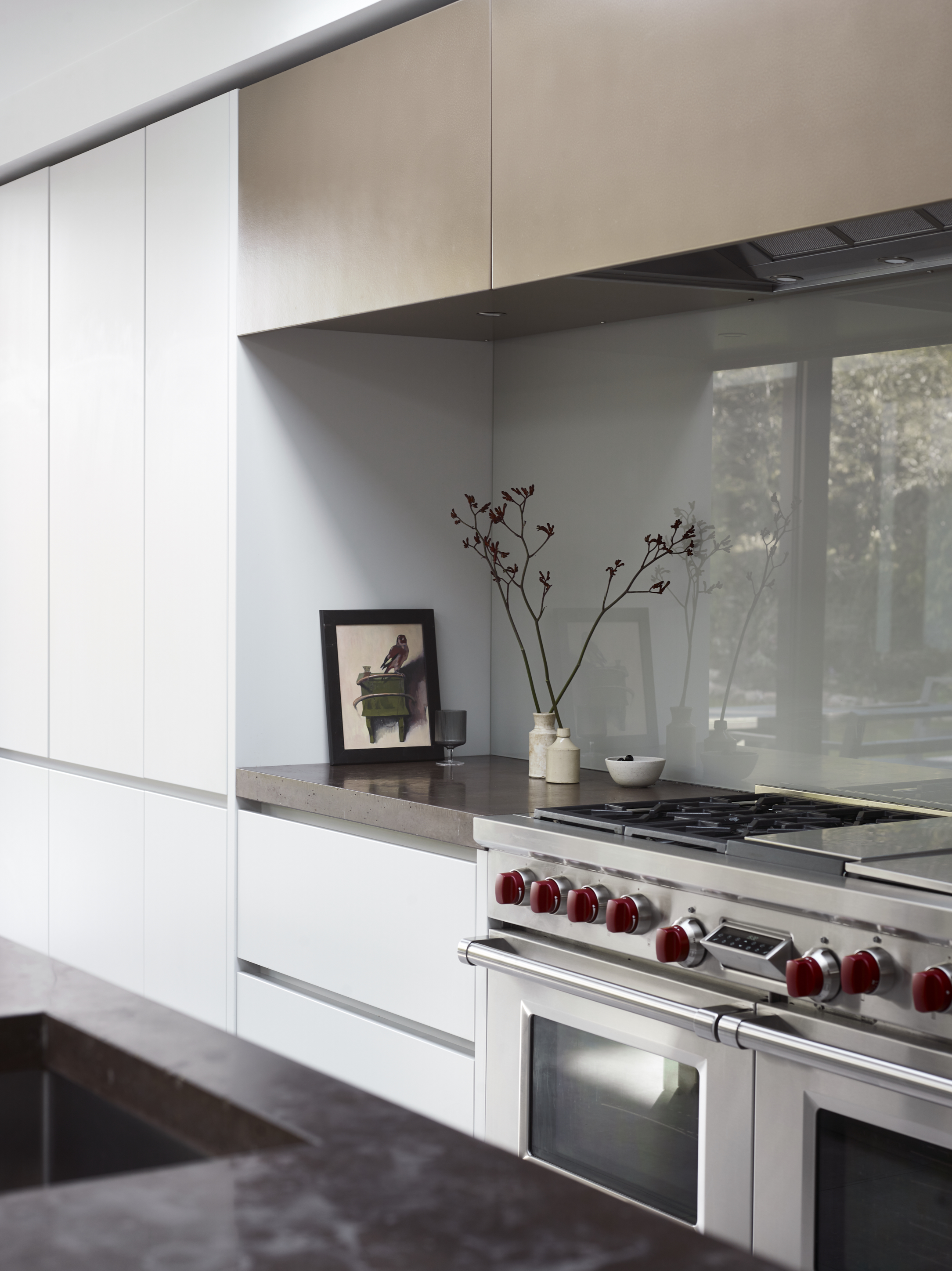 Kitchen cupboards by Roundhouse with luxury kitchen appliances