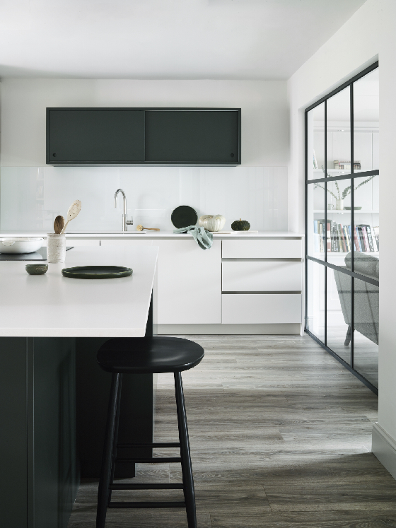 Modern kitchen uk by roundhouse London with kitchen island