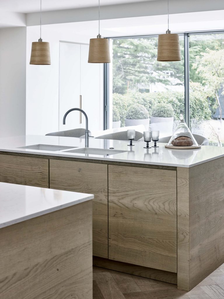 Double decker, kitchen islands