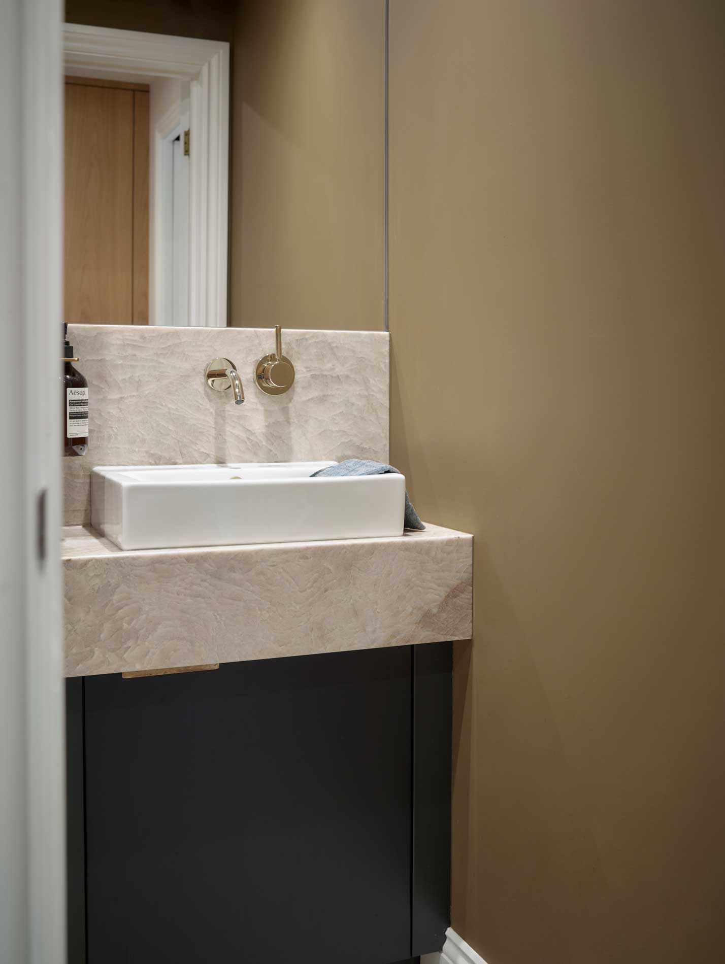Roundhouse Design Bathroom Sink Cabinet