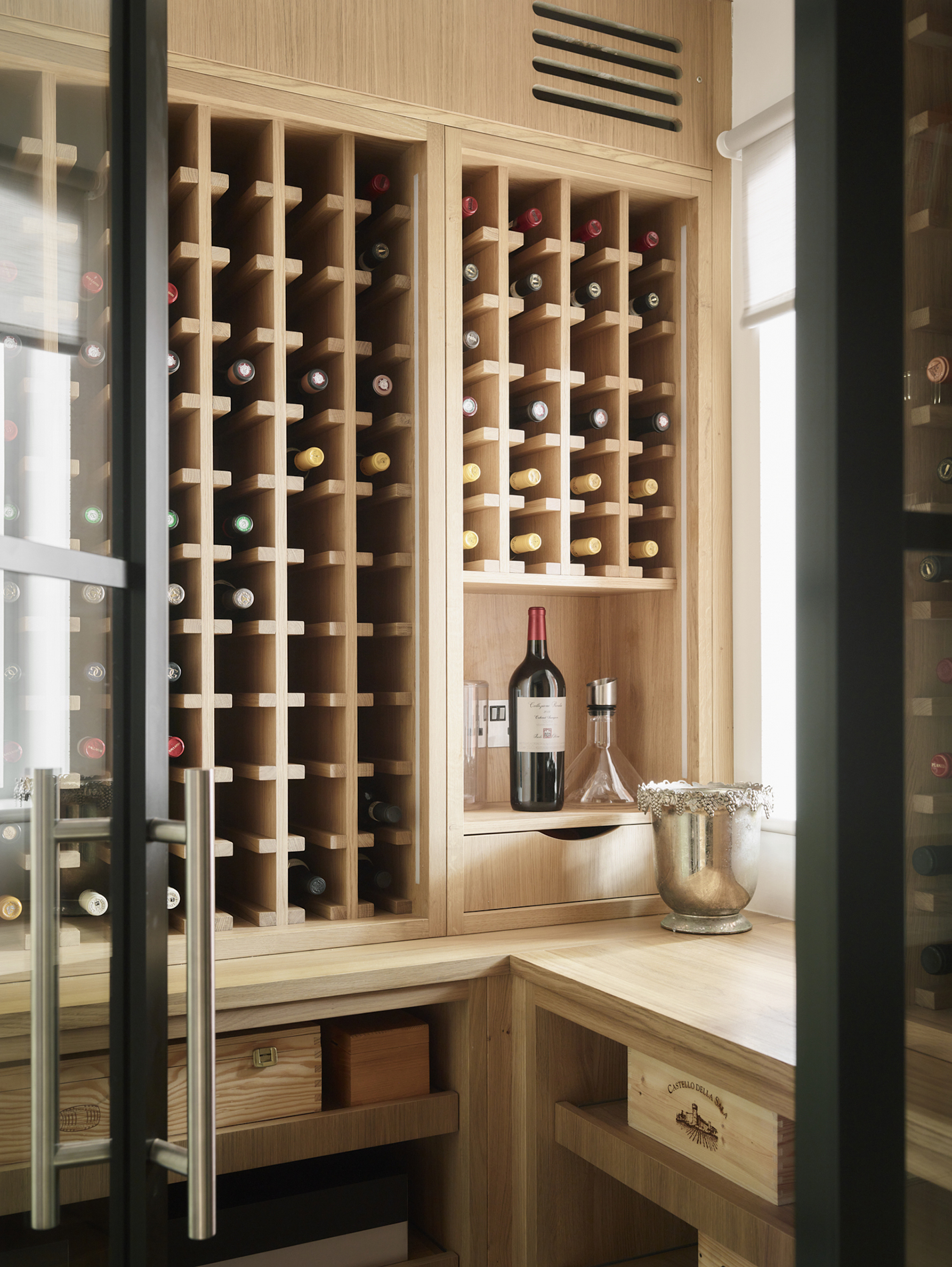 Roundhouse Design Bespoke Wine Room