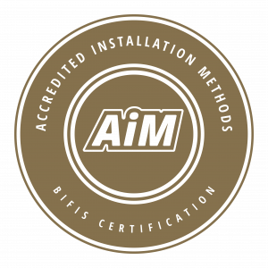 BIFIS AiM Accreditation logo awarded to Roundhouse Design